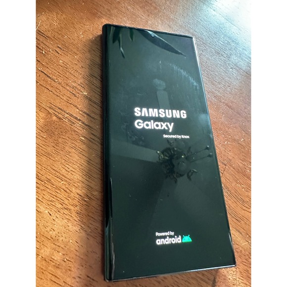 Samsung Galaxy S22 Ultra Black 128GB Verizon Smartphone Android SM-S908U - Picture 1 of 8
